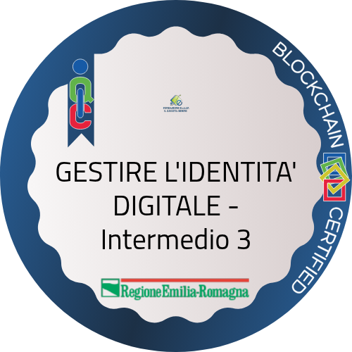 GESTIRE L'IDENTITA' DIGITALE - Intermedio 3